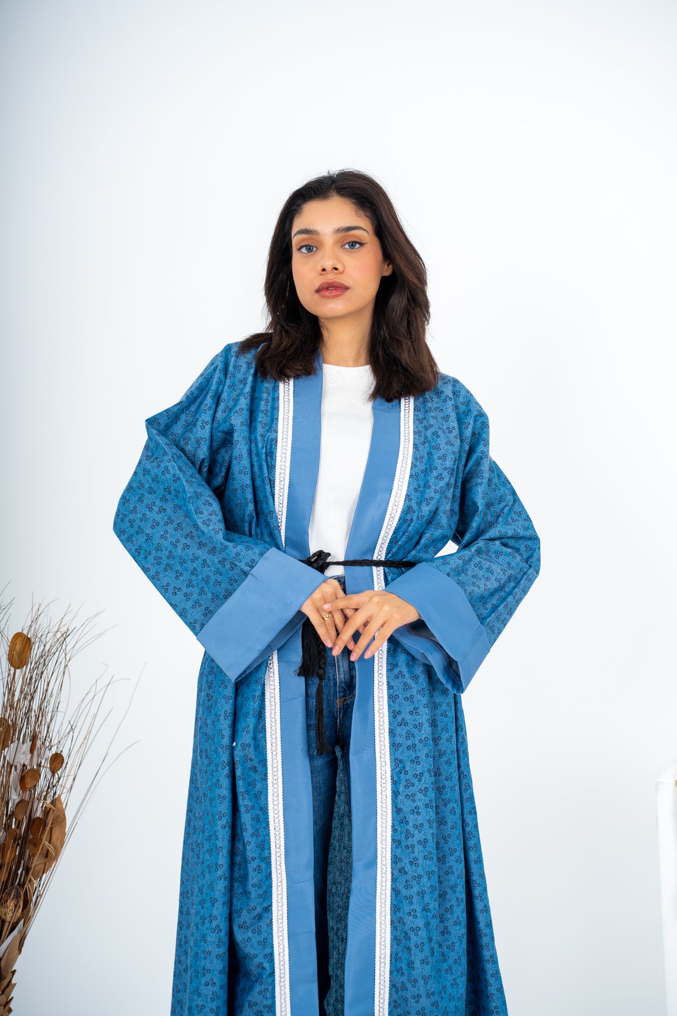 Blue kaftan