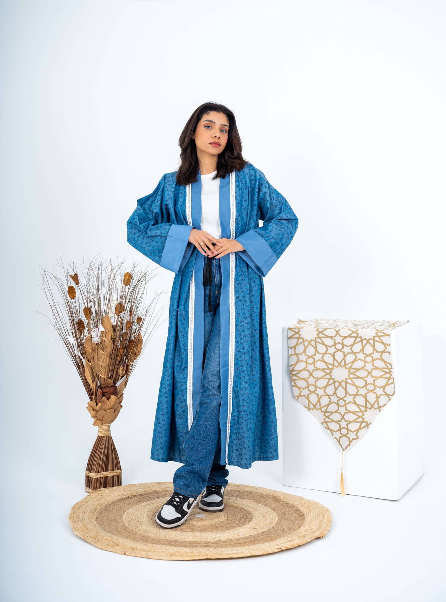 Blue kaftan