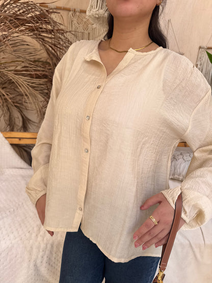 Galaxy beige shirt