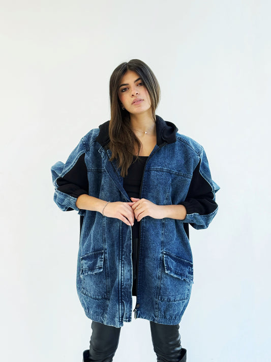 Over size Denim jacket 2 colours